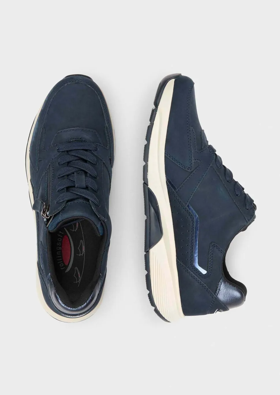 Sneakers avec doublure en mesh