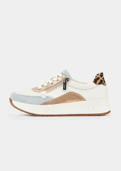 Sneakers avec imprimé léopard