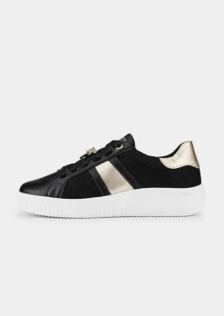 Sneakers avec éléments brillants