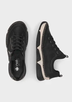 Sneakers avec zip décoratif
