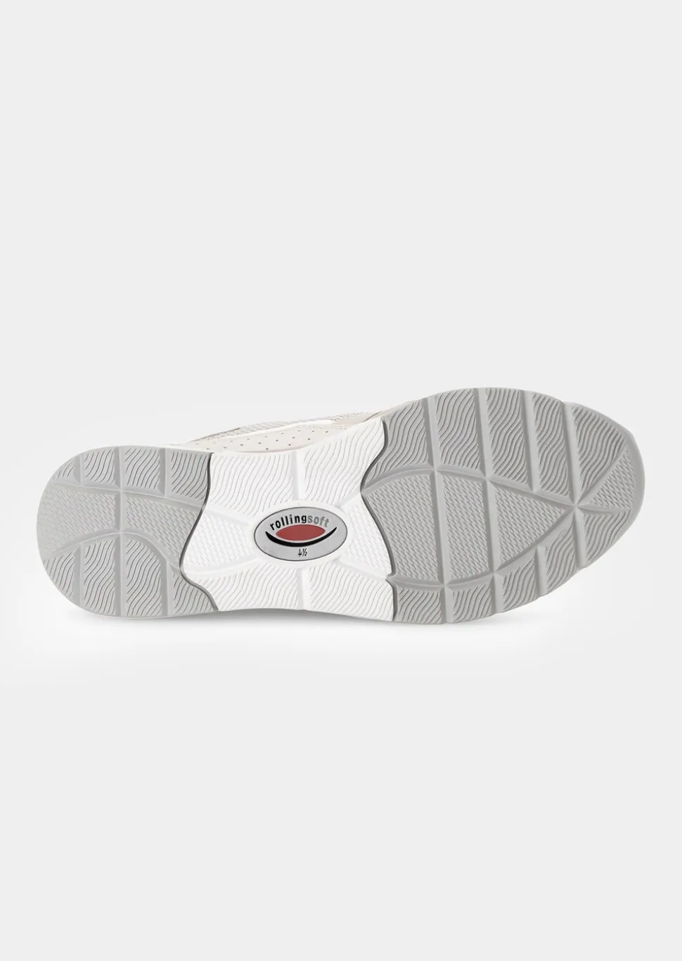 Sneakers en cuir avec zip