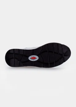 Sneakers en cuir avec zip