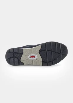 Sneakers en cuir avec zip