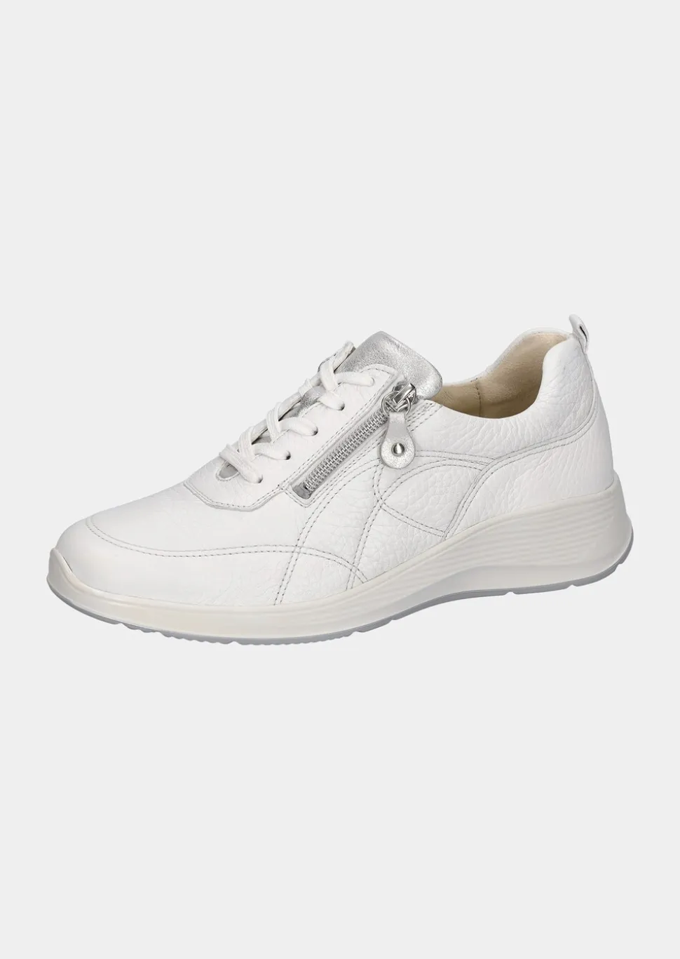 Sneakers en cuir nappa