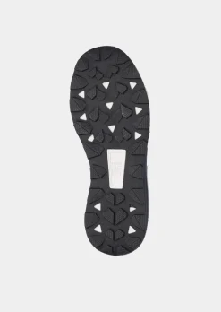 Sneakers en largeur H avec détails scintillants