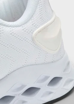 Sneakers en tissu filet, avec mousse à mémoire de forme
