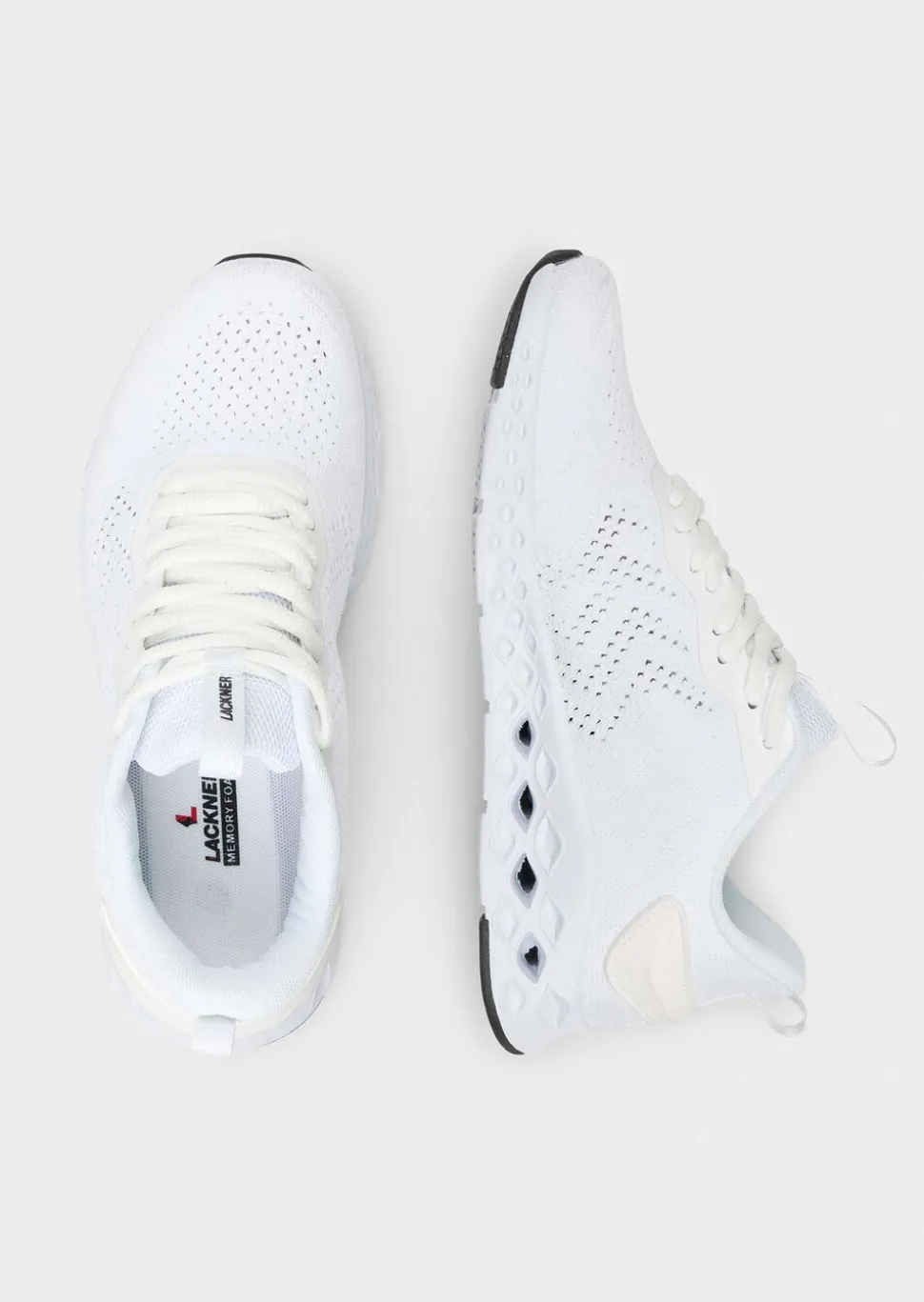 Sneakers en tissu filet, avec mousse à mémoire de forme