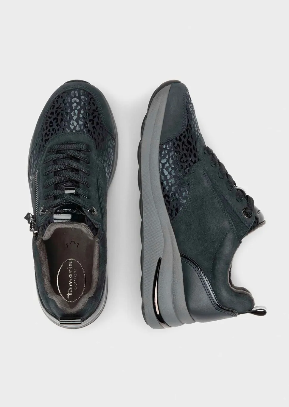 Sneakers hallux en matière extensible