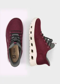 Sneakers Slip-In en tissu filet