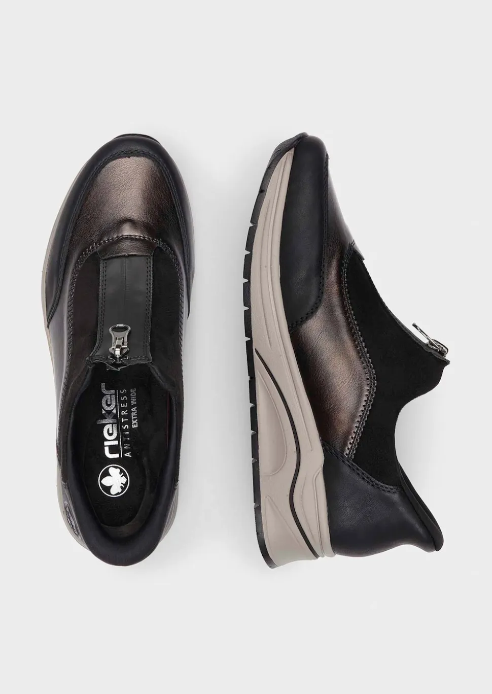 Sneakers zippées