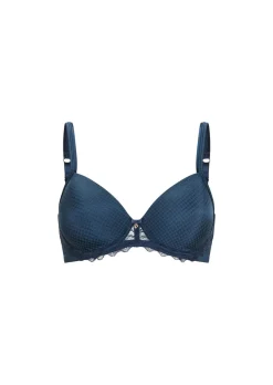 Soutien-gorge à armatures à motif pied-de-poule