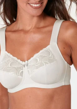 Soutien-gorge confort à motif fleuri