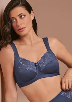Soutien-gorge confort à motif fleuri