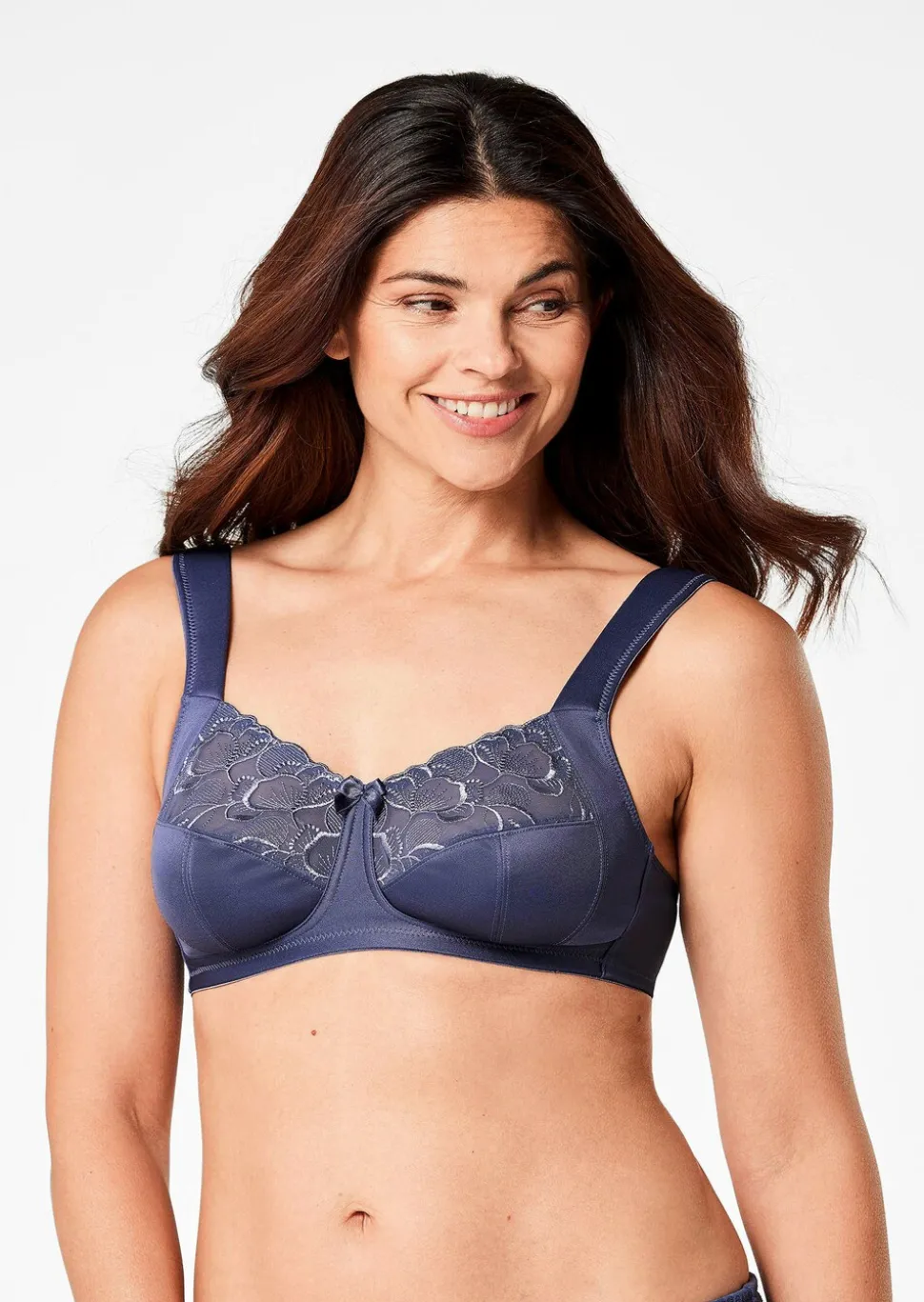Soutien-gorge confort à motif fleuri