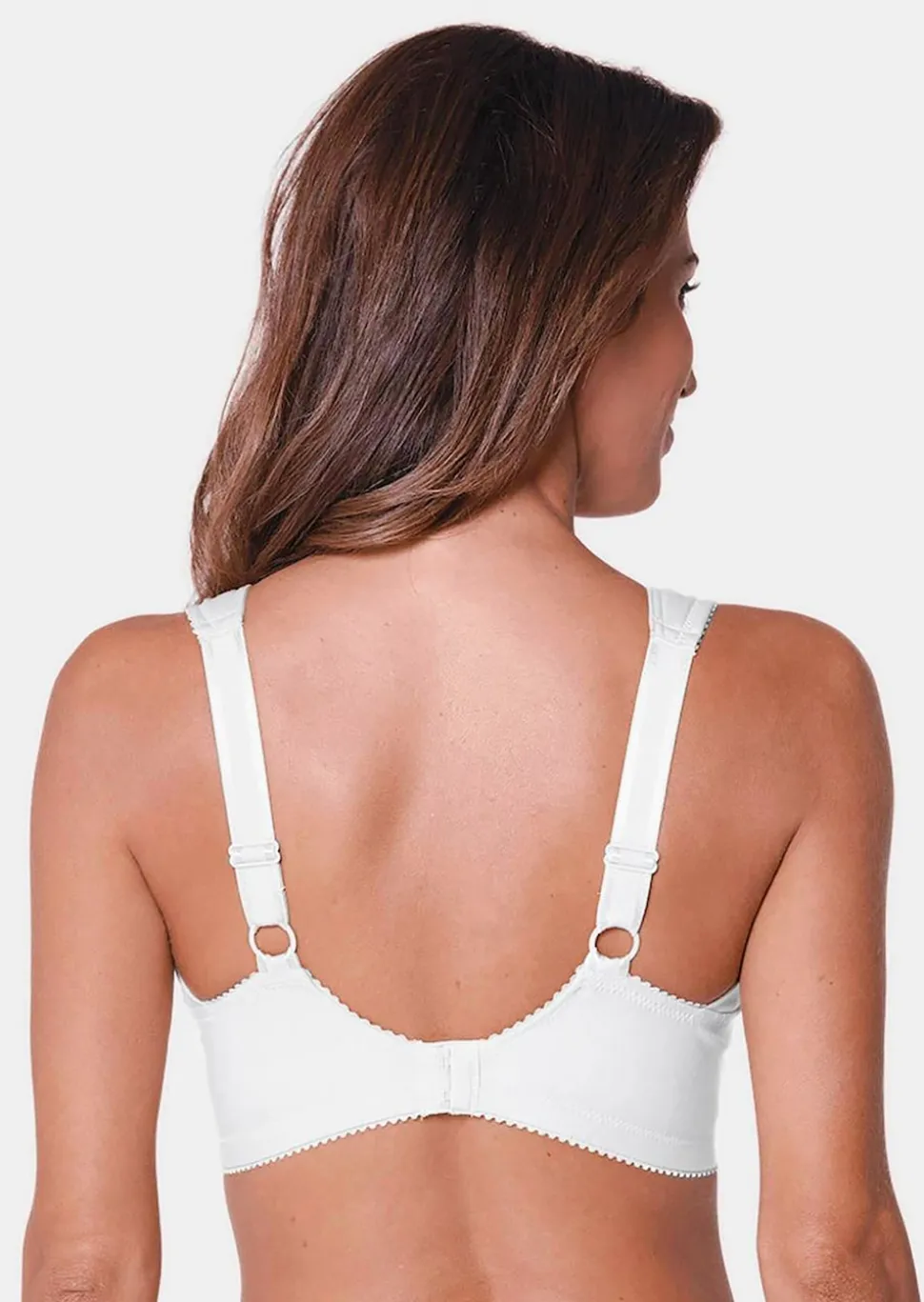 Soutien-gorge en coton et dentelle
