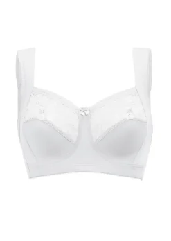 Soutien-gorge en coton et dentelle