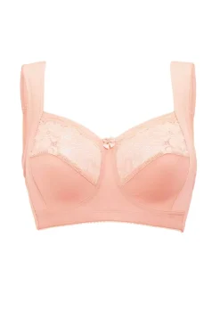 Soutien-gorge en coton et dentelle