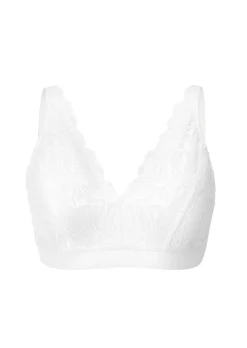 Soutien-gorge en dentelle, sans armatures