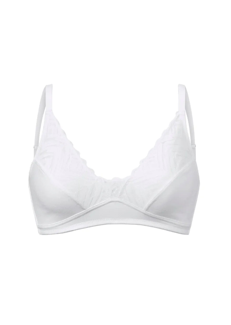 Soutien-gorge en dentelle sans armatures