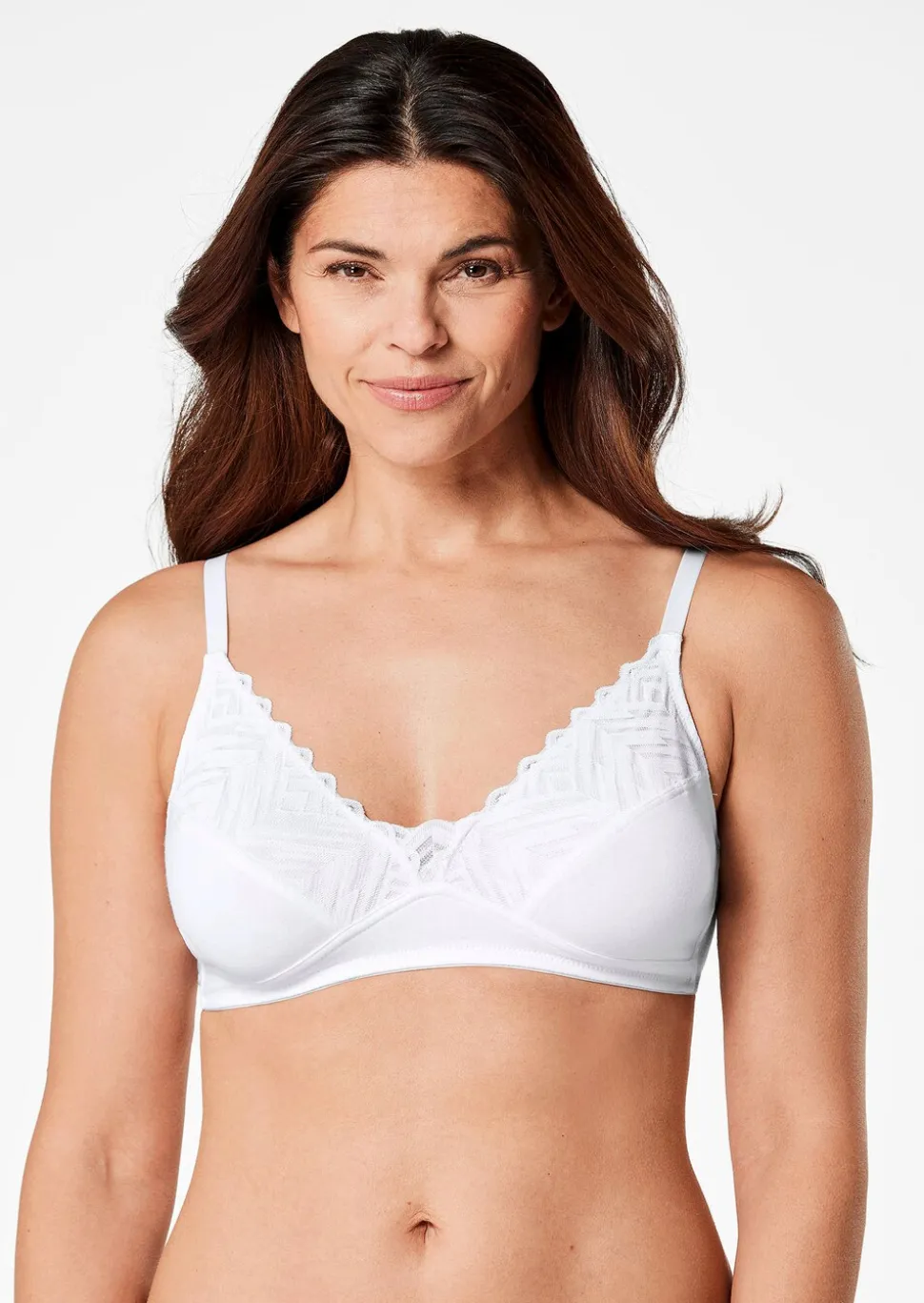 Soutien-gorge en dentelle sans armatures