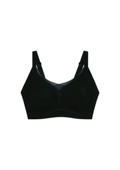 Soutien-gorge sans armatures orné de dentelle fleurie