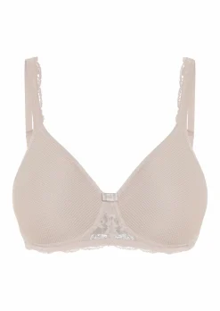 Soutien-gorge sans armatures orné de dentelle