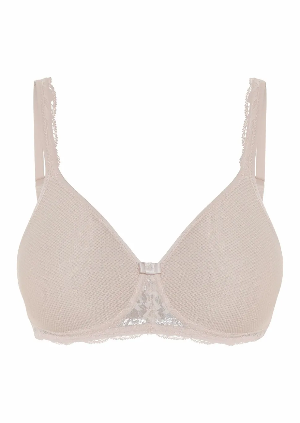 Soutien-gorge sans armatures orné de dentelle