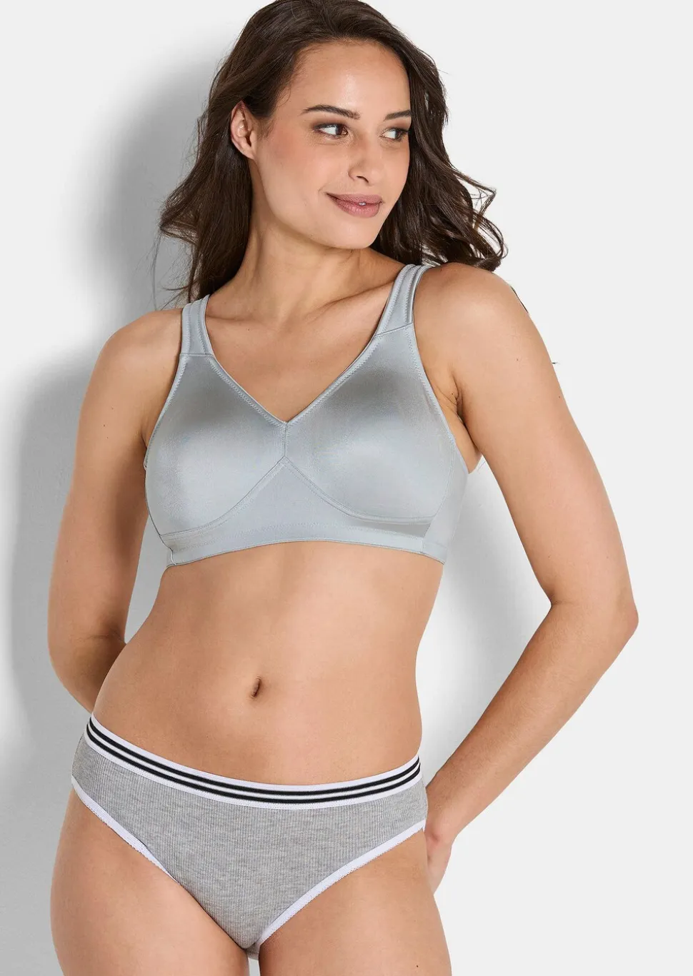 Soutien-gorge sans armatures, avec bonnets souples