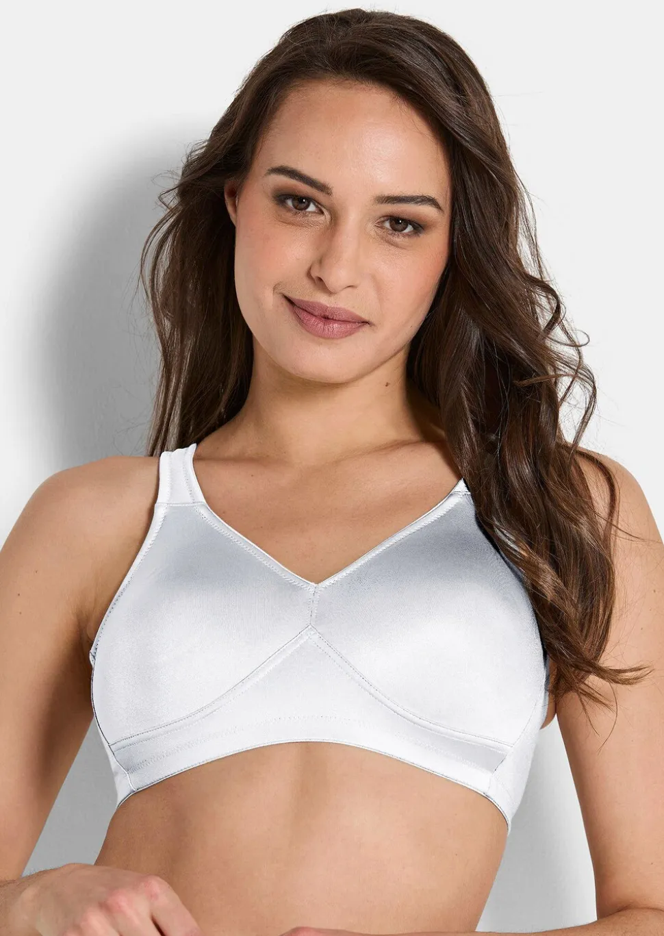 Soutien-gorge sans armatures, avec bonnets souples