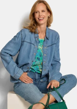 Surchemise, aspect jean