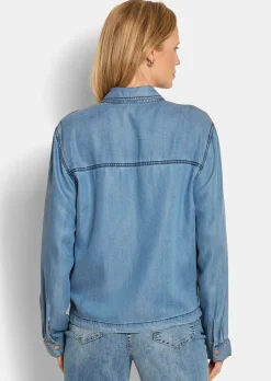 Surchemise, aspect jean