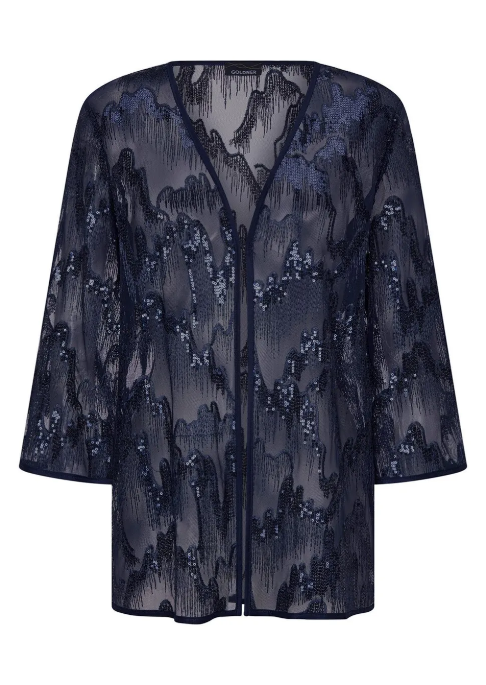 Surchemise avec broderie et paillettes