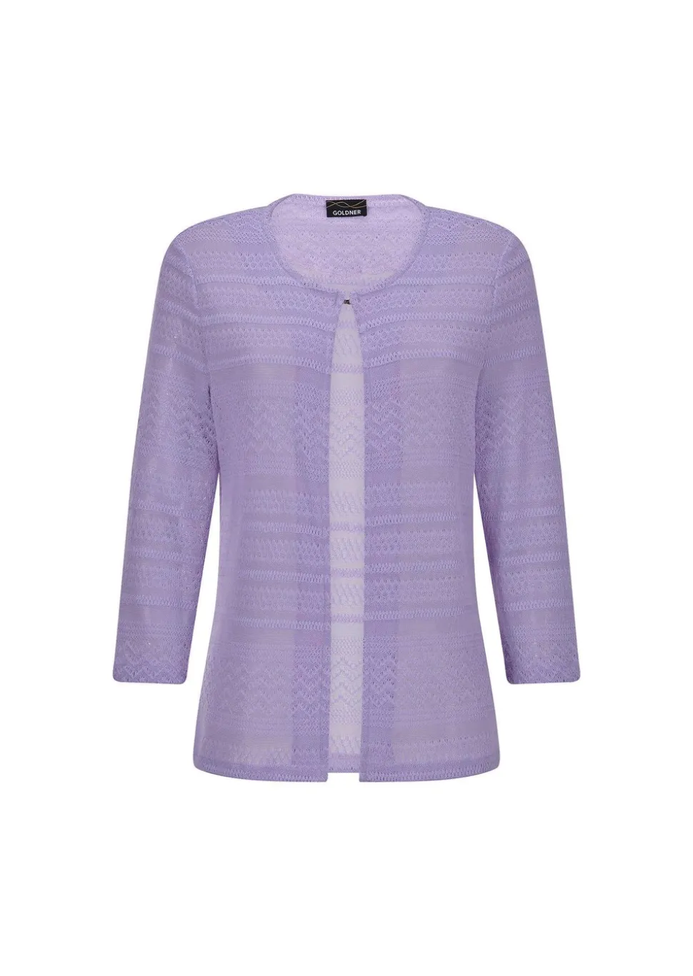 Surchemise légère, aspect tricot ajouré