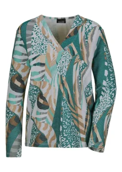 Sweat-shirt aspect maille ottomane