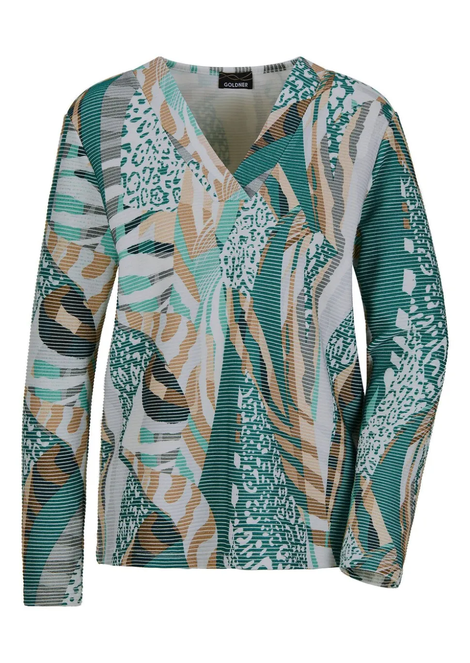 Sweat-shirt aspect maille ottomane