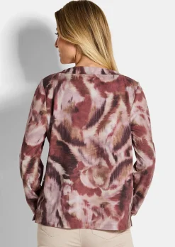 Sweat-shirt au bel aspect métallisé