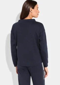 Sweat-shirt avec détails scintillants