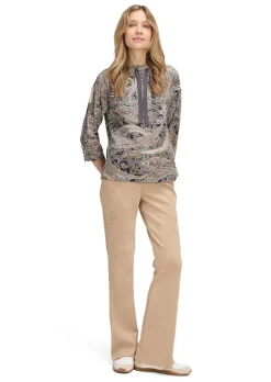 Sweat-shirt avec motif cachemire