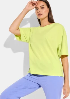 Sweat-shirt en coton et Modal