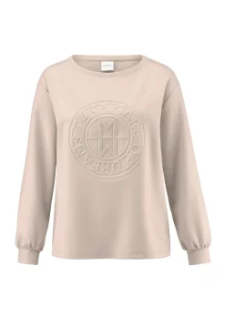 Sweat-shirt en tissu double face