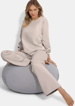 Sweat-shirt en tissu double face