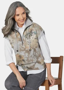 Sweat-shirt à manches courtes