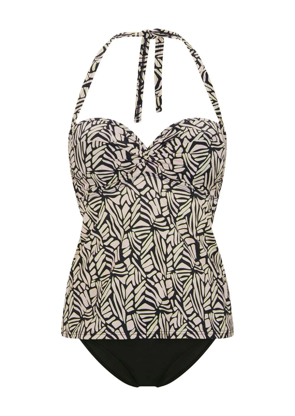 Tankini à armatures à effet galbant.