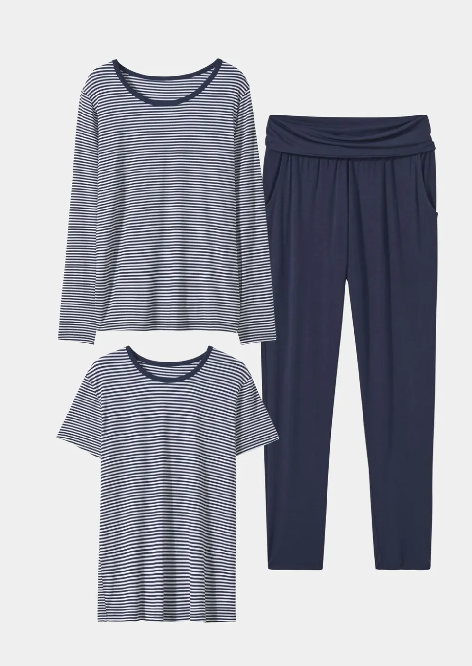 Tenues de détente en jersey 3 pièces