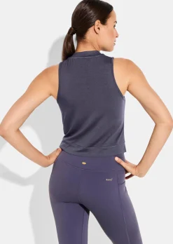 Top fonctionnel avec détail noué