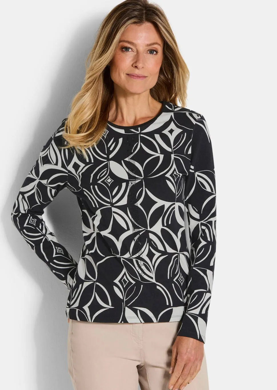 T-shirt agréable en jersey de coton