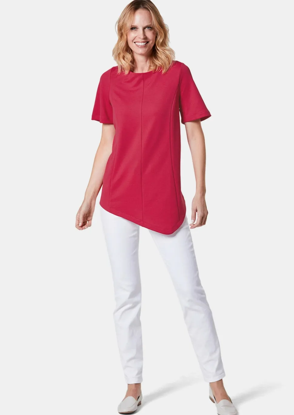 T-shirt asymétrique