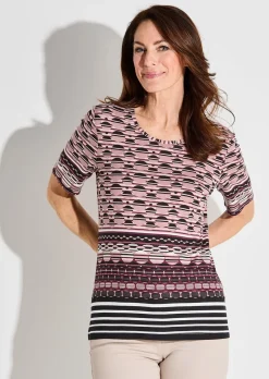 T-shirt au motif graphique