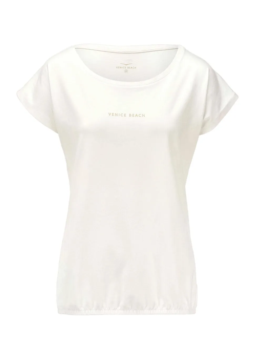 T-shirt avec base élastiquée
