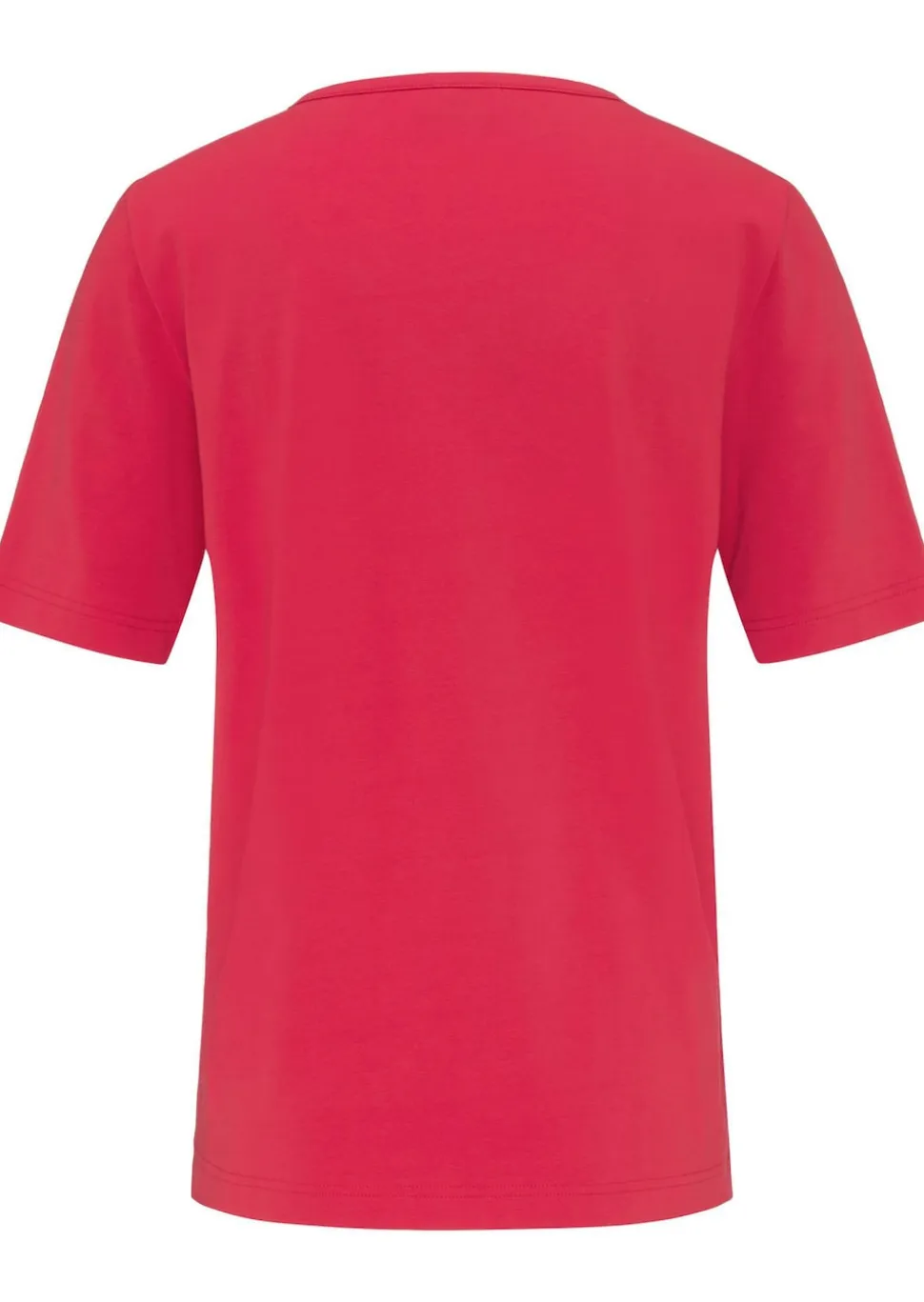 T-shirt avec charmante encolure et pierres décoratives